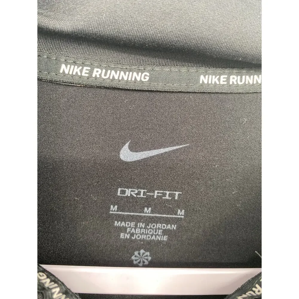 Nike Element Dri-Fit Half-Zip Women’s Running Top CU3220-010 Black Size M